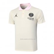 Camiseta Polo del Paris Saint-Germain 2024-2025 Amarillo