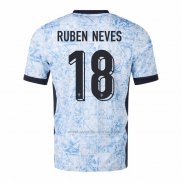 2ª Camiseta Portugal Jugador Ruben Neves 2024