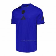 Camiseta Pre Partido del Leeds United 2025-2026 Azul