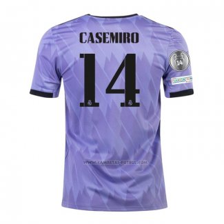 2ª Camiseta Real Madrid Jugador Casemiro 2022-2023