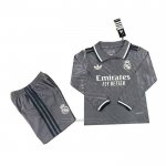 3ª Camiseta Real Madrid Manga Larga Nino 2024-2025