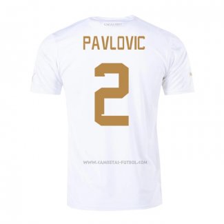 2ª Camiseta Serbia Jugador Pavlovic 2022