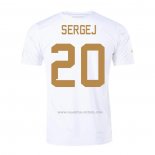 2ª Camiseta Serbia Jugador Sergej 2022