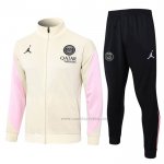 Chandal de Chaqueta del Paris Saint-Germain Jordan Nino 2024-2025 Amarillo