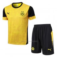 Chandal del Borussia Dortmund Manga Corta 2025-2026 Amarillo - Pantalon Corto
