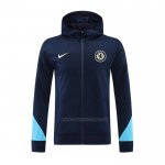 Chaqueta con Capucha del Chelsea 2024-2025 Azul