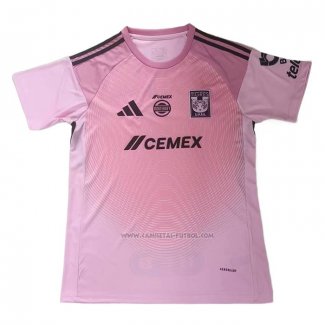 Tailandia 2ª Camiseta Tigres UANL Portero 2025-2026 Rosa