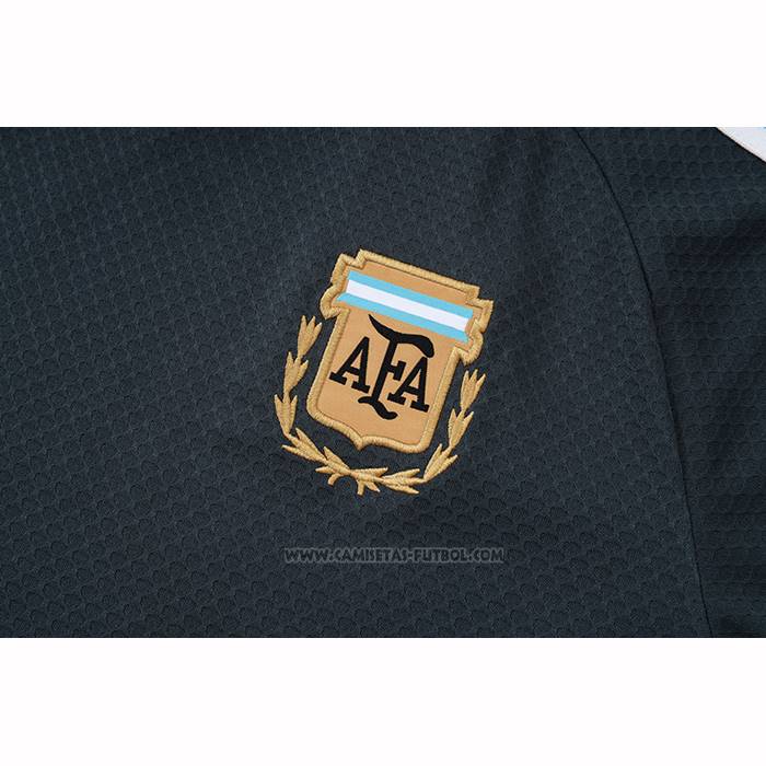 Chandal del Argentina Manga Corta 2025-2026 Gris - Pantalon Corto
