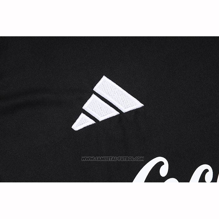 Chandal del Argentina Manga Corta 2025-2026 Negro - Pantalon Corto