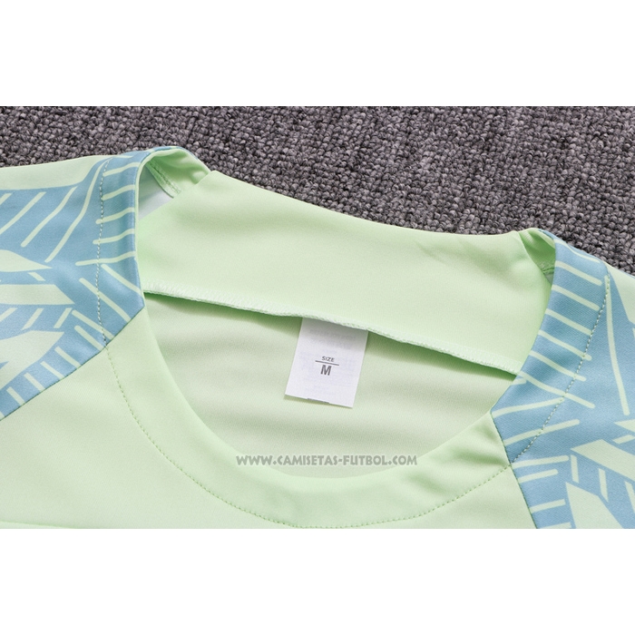 Chandal del Brasil Manga Corta 2022-2023 Verde - Pantalon Corto