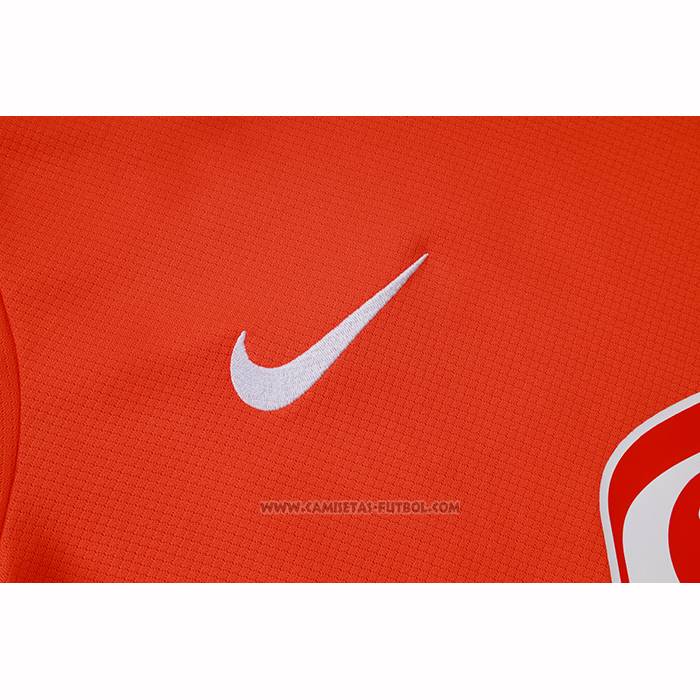 Chandal del Brasil Manga Corta 2025-2026 Naranja - Pantalon Corto