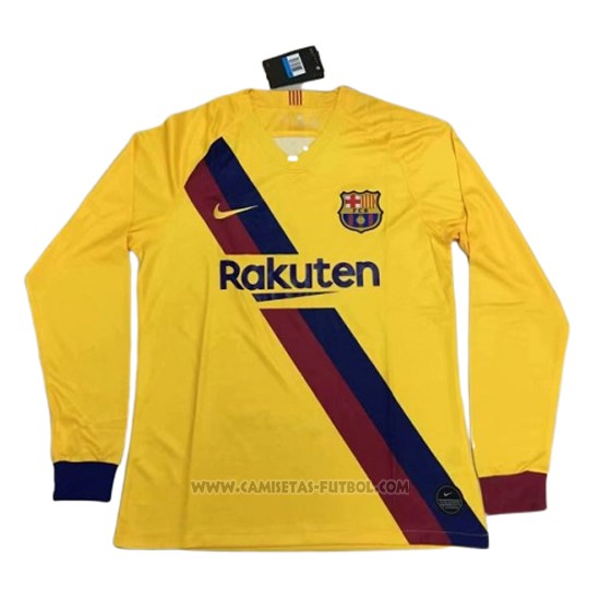 camisa del barcelona manga larga